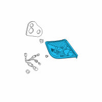 OEM Scion Lens & Housing Diagram - 81551-21240