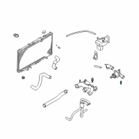 OEM 1998 Dodge Avenger Sensor-Engine Temperature Diagram - 4671065