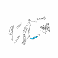 OEM 2009 Jeep Grand Cherokee Hose-Radiator Outlet Diagram - 55116863AC