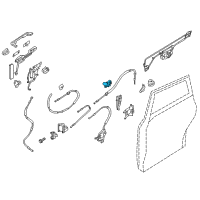 OEM 2013 Nissan Quest Motor-SLIDEDOORCLOSURE, RH Diagram - 82560-1JA0A