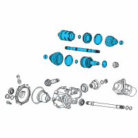 OEM 2017 Cadillac ATS SHAFT ASM-FRT WHL DRV Diagram - 84550217