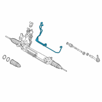 OEM 2009 BMW 750Li Pipe Set Diagram - 32-10-6-786-549