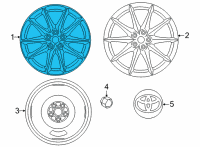 OEM Toyota GR86 Wheel, Alloy Diagram - SU003-08843
