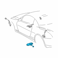 OEM Lexus Valve Sub-Assembly, Tire Diagram - 42607-24011