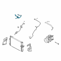 OEM 2012 Nissan 370Z Hose-Flexible, High Diagram - 92490-1EA0A