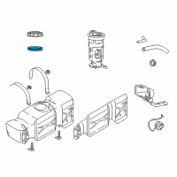 OEM Dodge B3500 Seal-Fuel Pump And Level Unit Diagram - 52018808