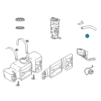 OEM 2004 Dodge Durango Clamp-Hose Diagram - 6505322AA