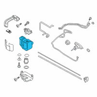 OEM 2020 Ford F-250 Super Duty Tank Assembly Diagram - KC3Z-5J250-A