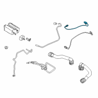 OEM 2017 Ford Fiesta Upper Oxygen Sensor Diagram - DM5Z-9F472-A