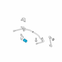 OEM 2013 Toyota Highlander Bushings Diagram - 48818-48080