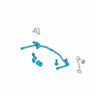 OEM 2013 Toyota Highlander Stabilizer Bar Diagram - 48805-48151