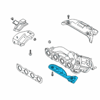 OEM 2022 Hyundai Accent Protector-Heat Diagram - 28526-2M100
