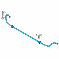 OEM 2021 Toyota GR Supra Stabilizer Bar Diagram - 48812-WAA02