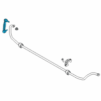 OEM 2020 Toyota GR Supra Stabilizer Link Diagram - 48830-WAA01