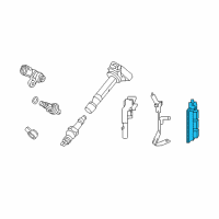 OEM 2020 Acura TLX CONTROL MODULE, POWERTRAIN (REWRITABLE) Diagram - 37820-5J2-L03