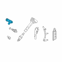 OEM Honda Ridgeline Sensor Assembly, Tdc Diagram - 37840-R70-A01