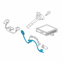 OEM 2000 Acura TL Sensor, Crank Diagram - 37501-P8F-A01