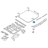 OEM 2019 BMW X4 Handle, Floor Carpet-Luggage Comp Diagram - 51-47-9-471-108