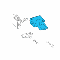 OEM 2018 Toyota 4Runner Receiver Diagram - 89760-35042