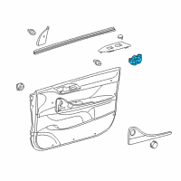 OEM 2015 Scion iQ Window Switch Diagram - 84040-74020