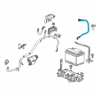 OEM Chevrolet Sonic Negative Cable Diagram - 42721827