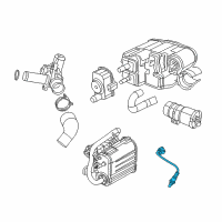 OEM 2013 Jeep Wrangler Oxygen Sensor Diagram - 5149180AA