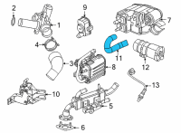 OEM Chrysler CANISTER TO VENT VALVE Diagram - 68217650AB