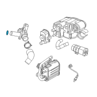 OEM Jeep Gasket-Egr Tube Diagram - 4861968AA