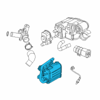 OEM 2022 Jeep Wrangler Gasket-EGR Cooler Diagram - 4861965AA