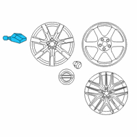 OEM Nissan GT-R Wheel-Aluminum Diagram - D0C00-6HT1C