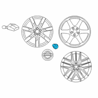 OEM Nissan GT-R Wheel-Aluminum Diagram - D0C00-6HT1B