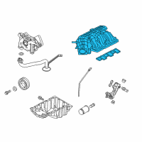 OEM 2017 Ford Mustang Plenum Diagram - FR3Z-9424-F