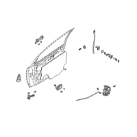 OEM Kia Rio Washer & Screw Diagram - K904400825B