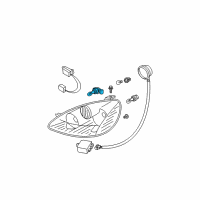 OEM 2004 Nissan Maxima Bulb Diagram - 26272-9B900