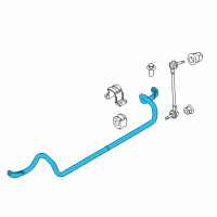 OEM 2018 Ford Explorer Stabilizer Bar Diagram - EB5Z-5482-A