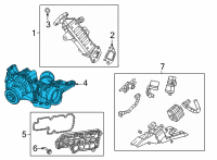 OEM 2021 Jeep Wrangler Valve-EGR Diagram - 5281535AH