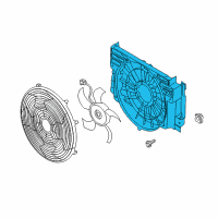 OEM 2002 BMW X5 Compression Shroud Diagram - 64-54-6-906-106