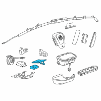 OEM Buick Occupant Sensor Diagram - 84283082