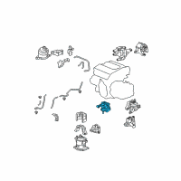 OEM 2012 Honda Accord Rubber, Transmission Mounting Insulator (Lower) Diagram - 50850-TE1-A51