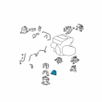 OEM 2015 Honda Accord Bracket, FR. Engine Mounting Diagram - 50630-TE1-A50