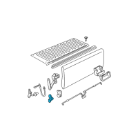 OEM 1989 Chevrolet K2500 Hinge Diagram - 15603558