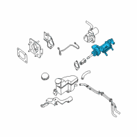 OEM Nissan Altima Cylinder Brake Master Diagram - 46010-JA80A