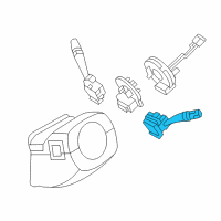 OEM Hyundai Switch Assembly-Lighting & Turn Signal Diagram - 93410-2B001-CA