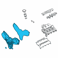 OEM Ford F-150 Front Cover Diagram - JL3Z-6019-C