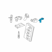 OEM 2010 Dodge Challenger Ignition Capacitor Diagram - 5149011AA