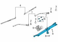 OEM 2022 Ford Bronco ARM AND PIVOT SHAFT ASY Diagram - M2DZ-17566-A