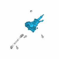 OEM Hyundai Sonata Column Assembly-Upper Diagram - 56310-4R600