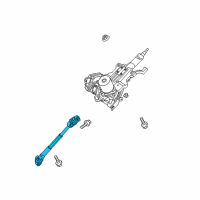 OEM 2011 Hyundai Sonata Joint Assembly-Steering Diagram - 56400-2T500