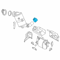 OEM 2018 BMW i3 Muffler Clamp Diagram - 18-30-8-614-953