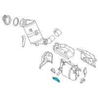 OEM 2020 BMW i3 Rear Silencer Bracket Diagram - 18-20-8-626-658